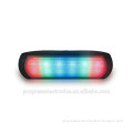 PSS 039A Colorful LED light bluetooth speaker with handsfree ,USB/TF card ,AUX and FM radio function
